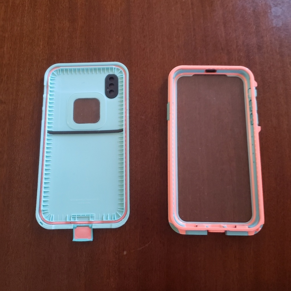Lifeproof case for iPhone X